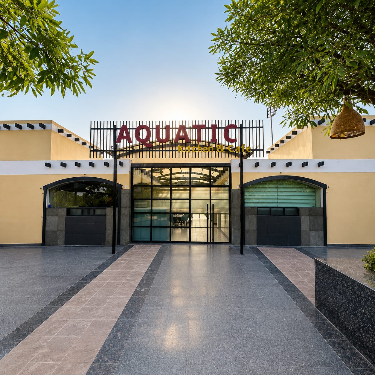 AQUATIC Garden Restaurant Interior